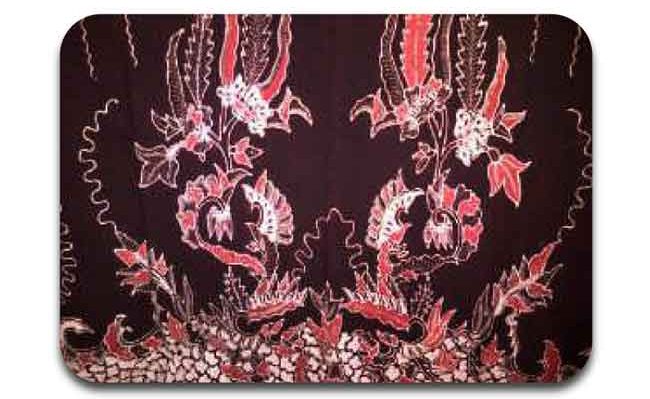 one of the batik motif from Tegal